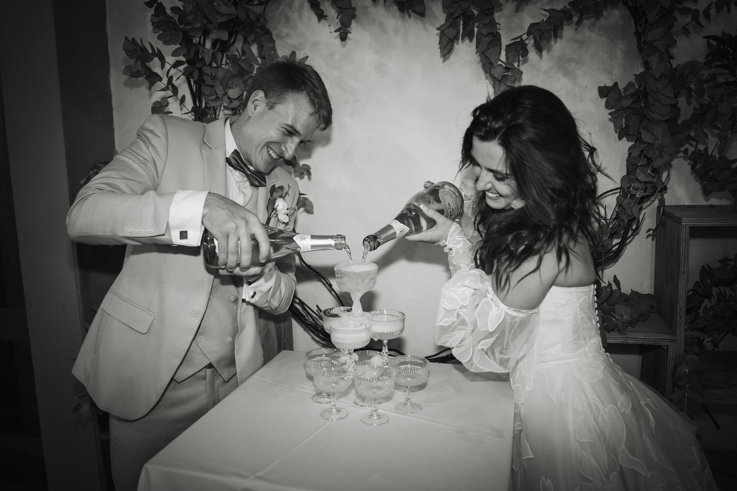 A couple on their wedding day, photo taken by Jordie Captures