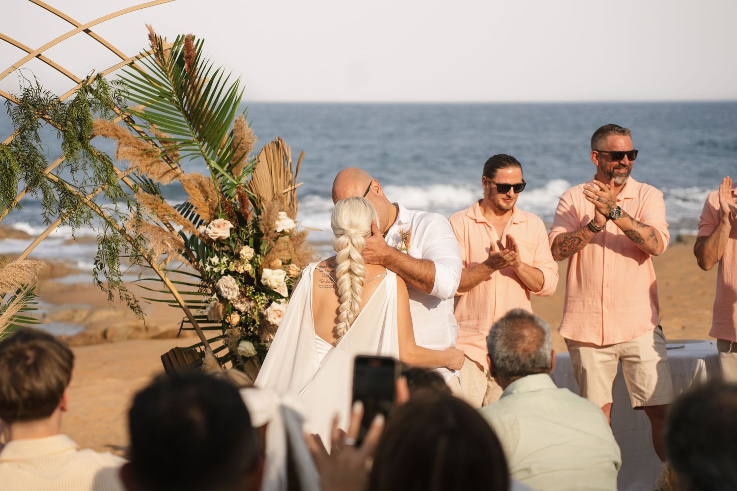 A couple on their wedding day, photo taken by Jordie Captures