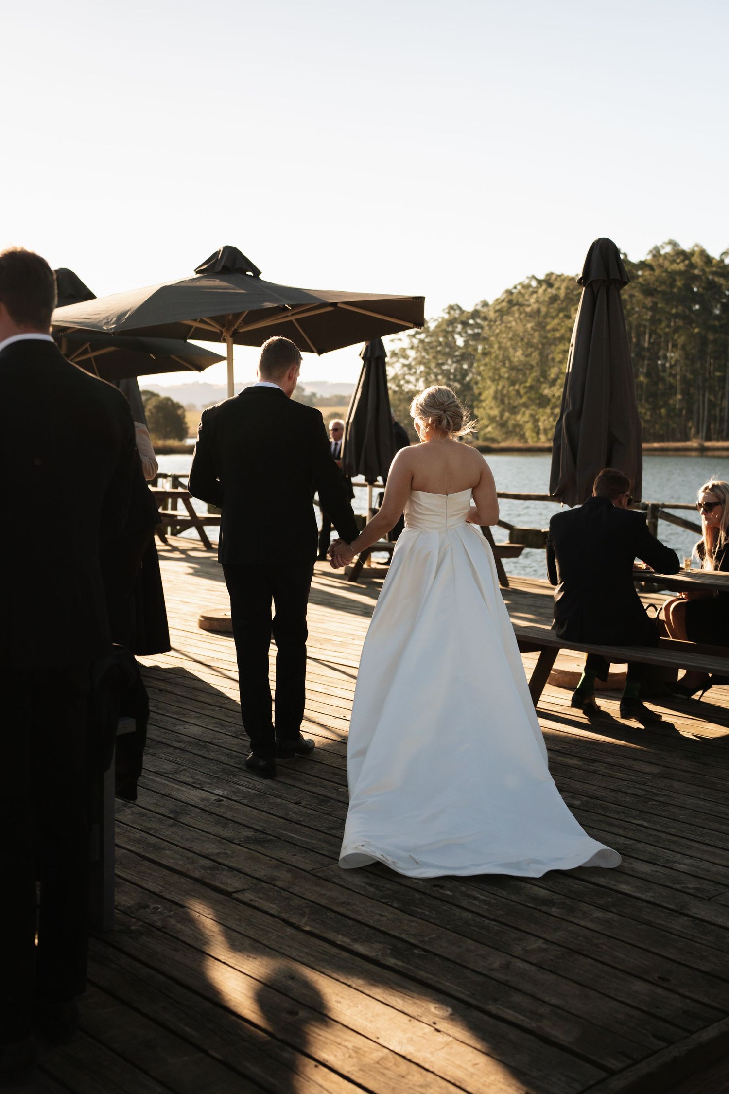 A couple on their wedding day, photo taken by Jordie Captures