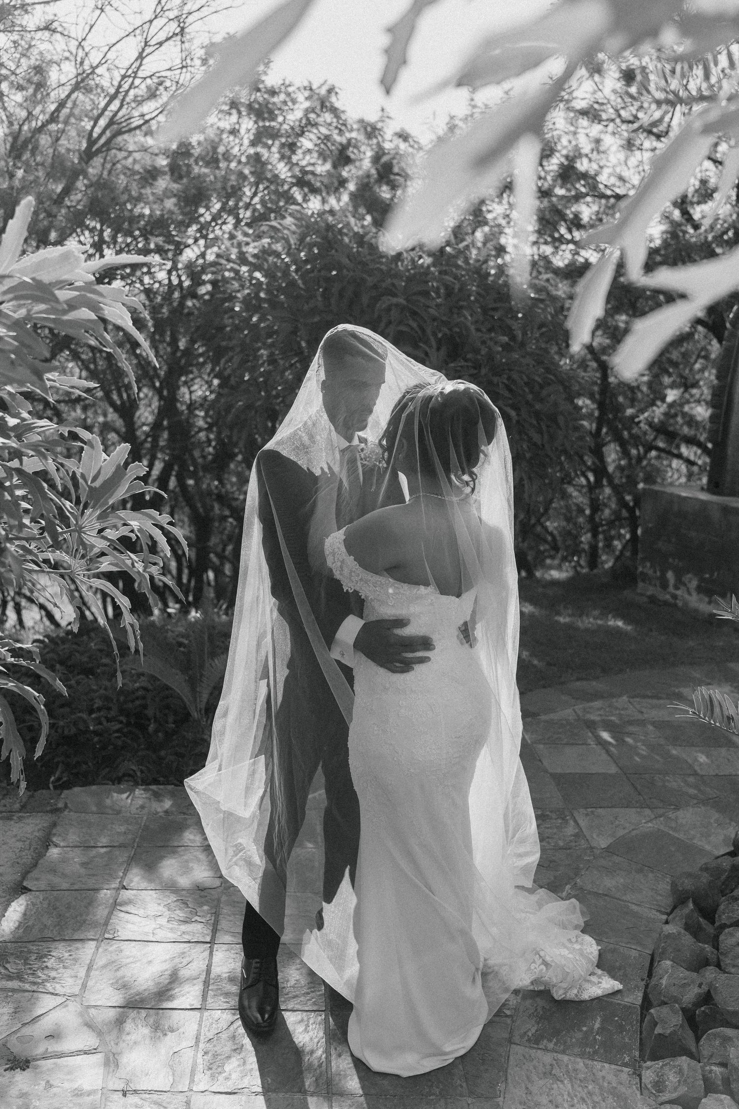 A couple on their wedding day, photo taken by Jordie Captures