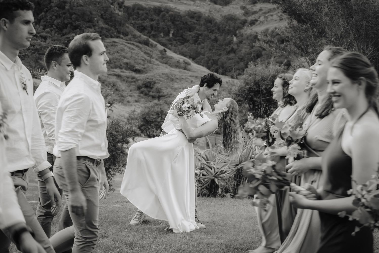 A couple on their wedding day, photo taken by Jordie Captures