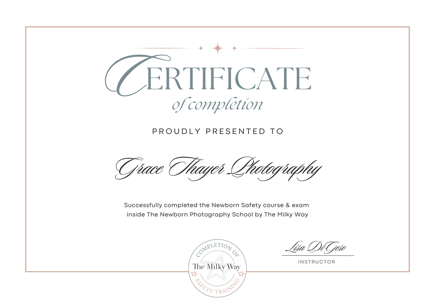 Three white certificate mockups with elegant typography and minimal design displayed in a row.