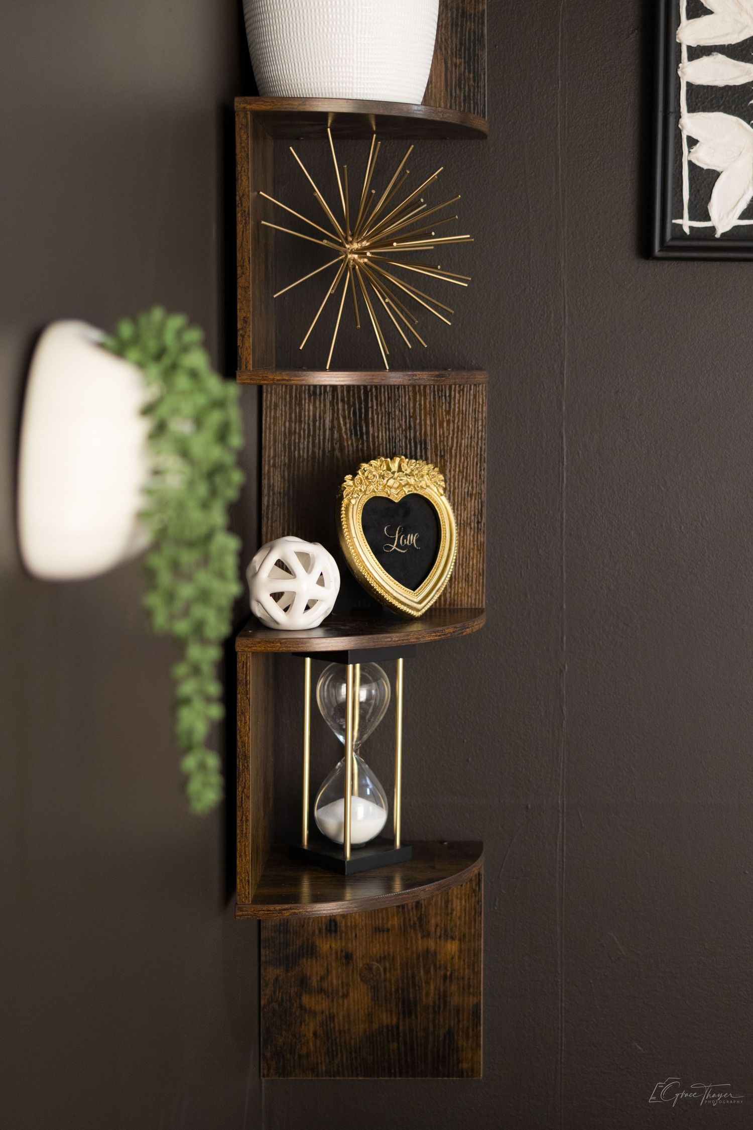 moody modern home photography studio