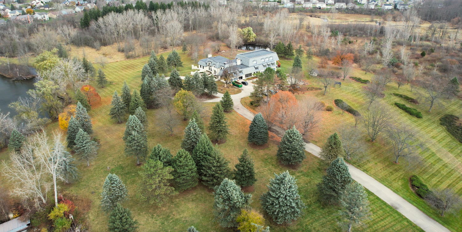 North Overhead Drone Shot