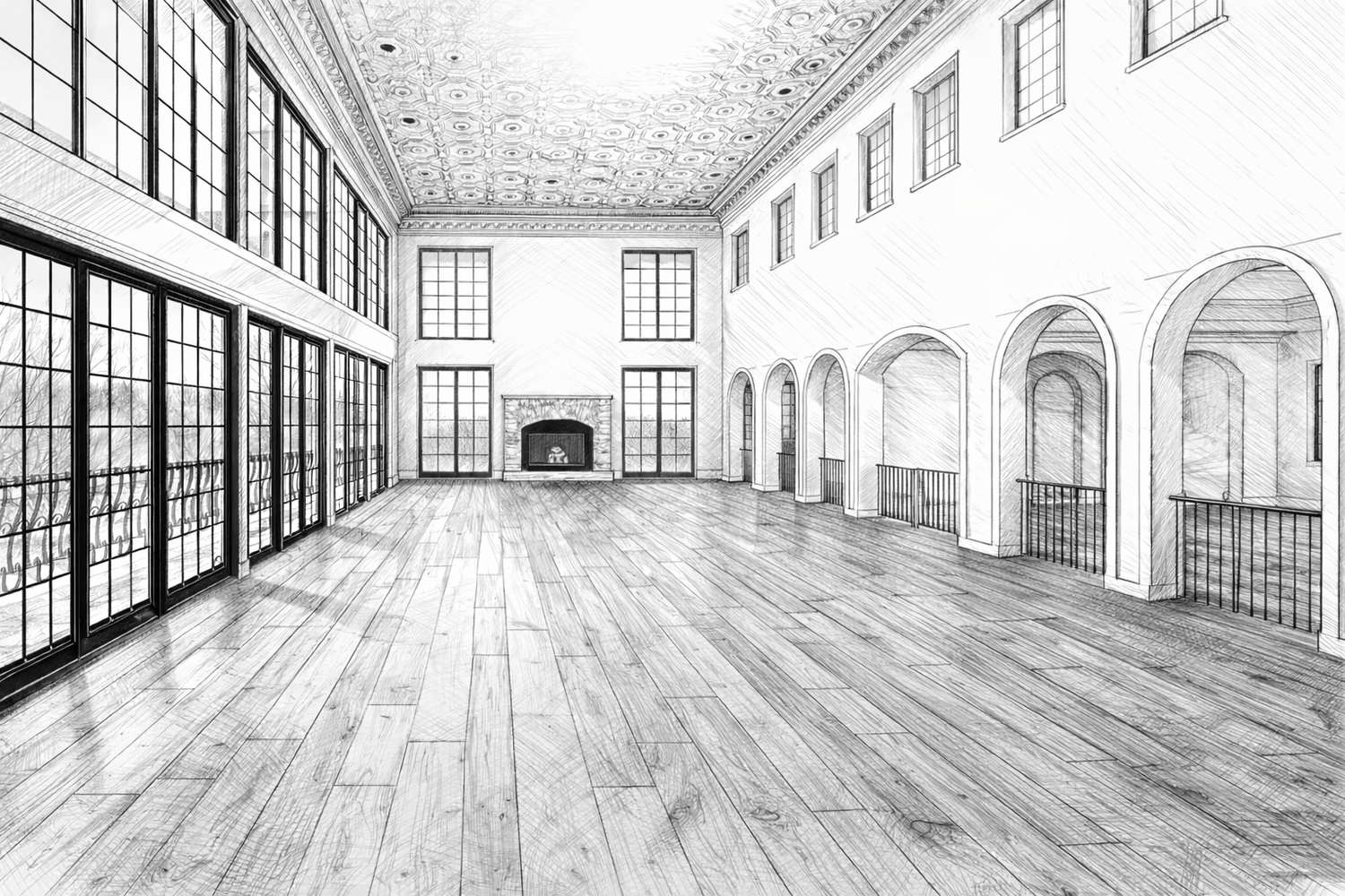 Ballroom Sketch