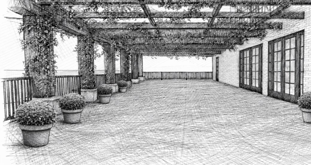 Terrace Sketch