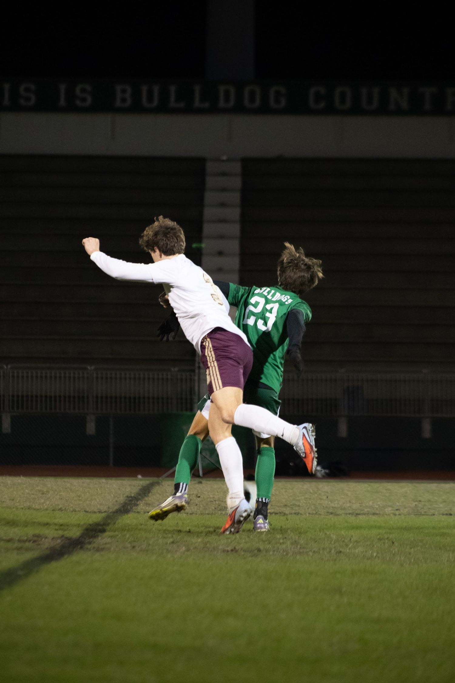 Sports action photo.