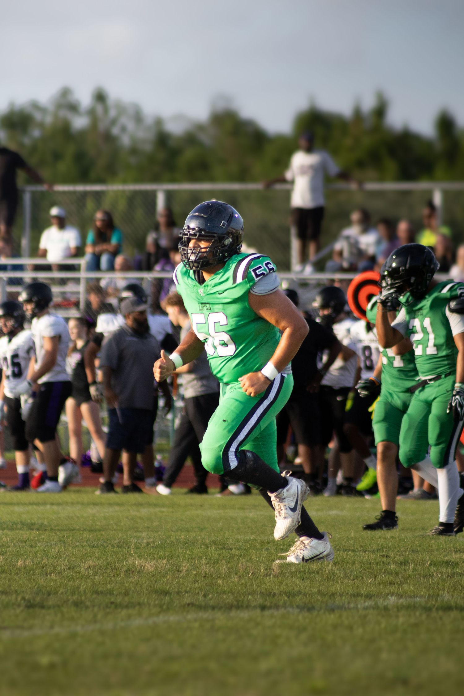 Sports action photo.