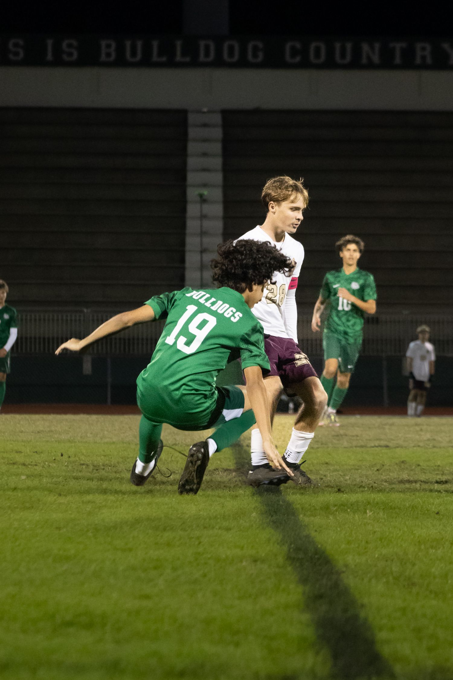 Sports action photo.