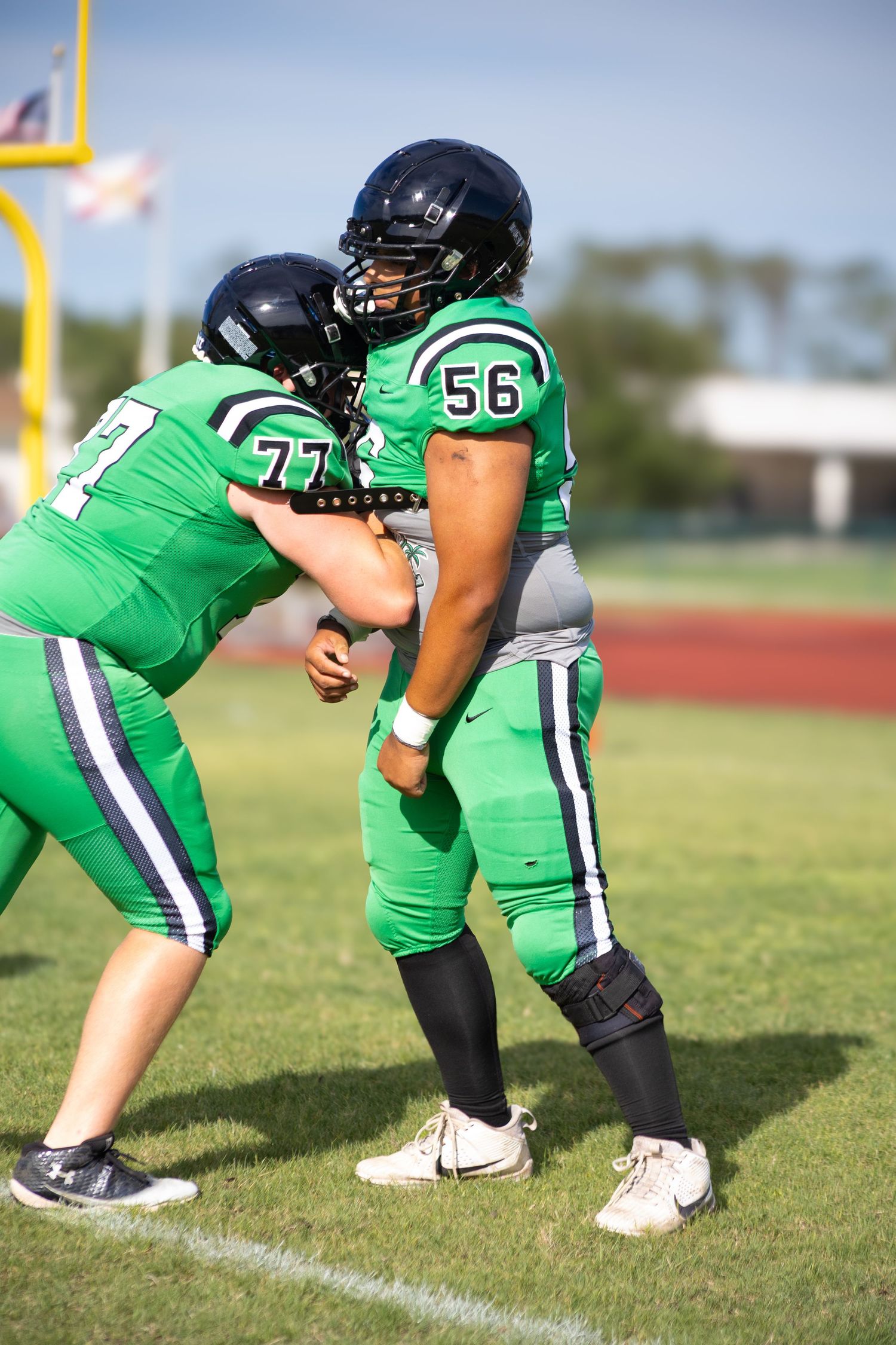 Sports action photo.