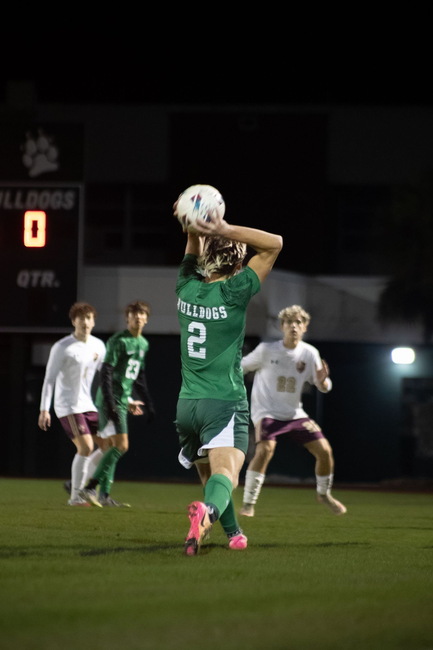 Sports action photo.