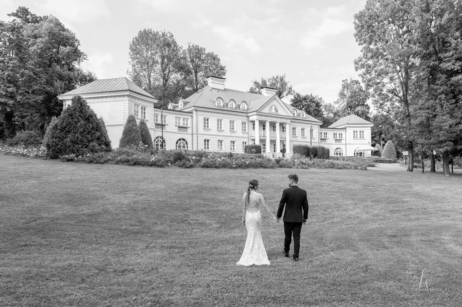 Sesja ślubna w Pałacu Smiłowice, fotografia ślubna Bochnia