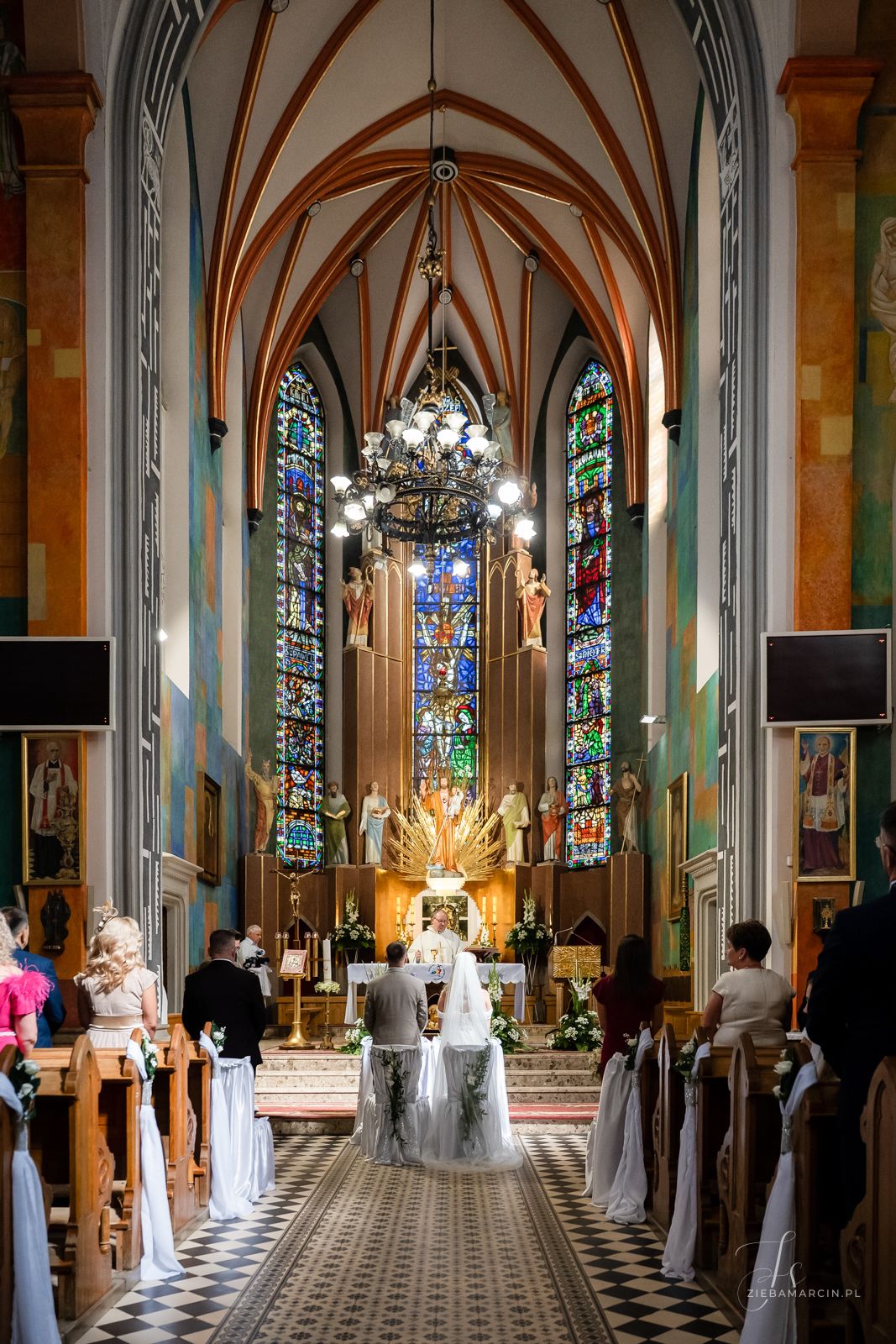 Ceremonia ślubna, reportaż ślubny Rzeszów, Sanktuarium św. Józefa Rzeszów, fotograf ślubny Rzeszów
