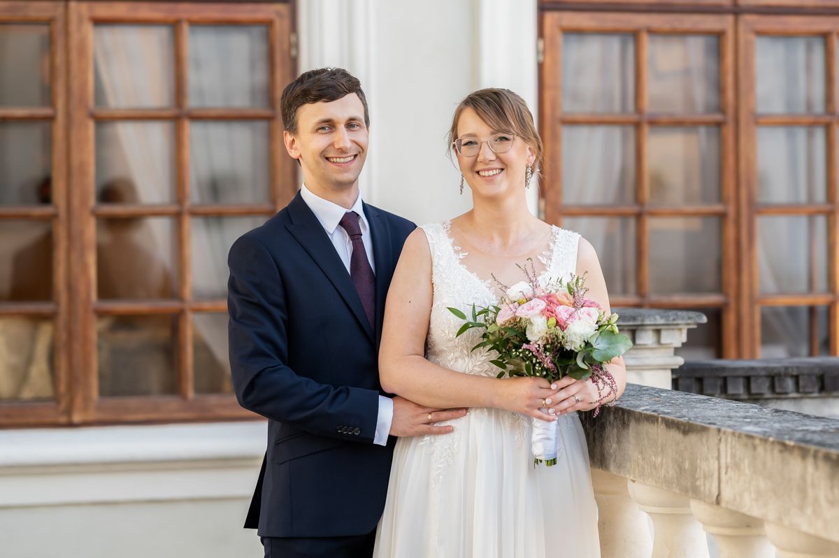 Romantyczna sesja ślubna na zamku, sesja ślubna Krasiczyn