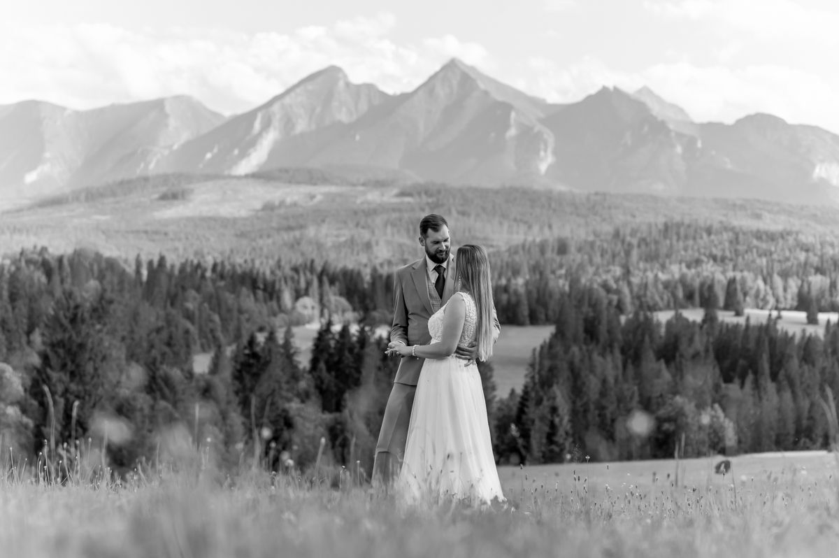 Romantyczna sesja ślubna w górach, Podhale i Tatry