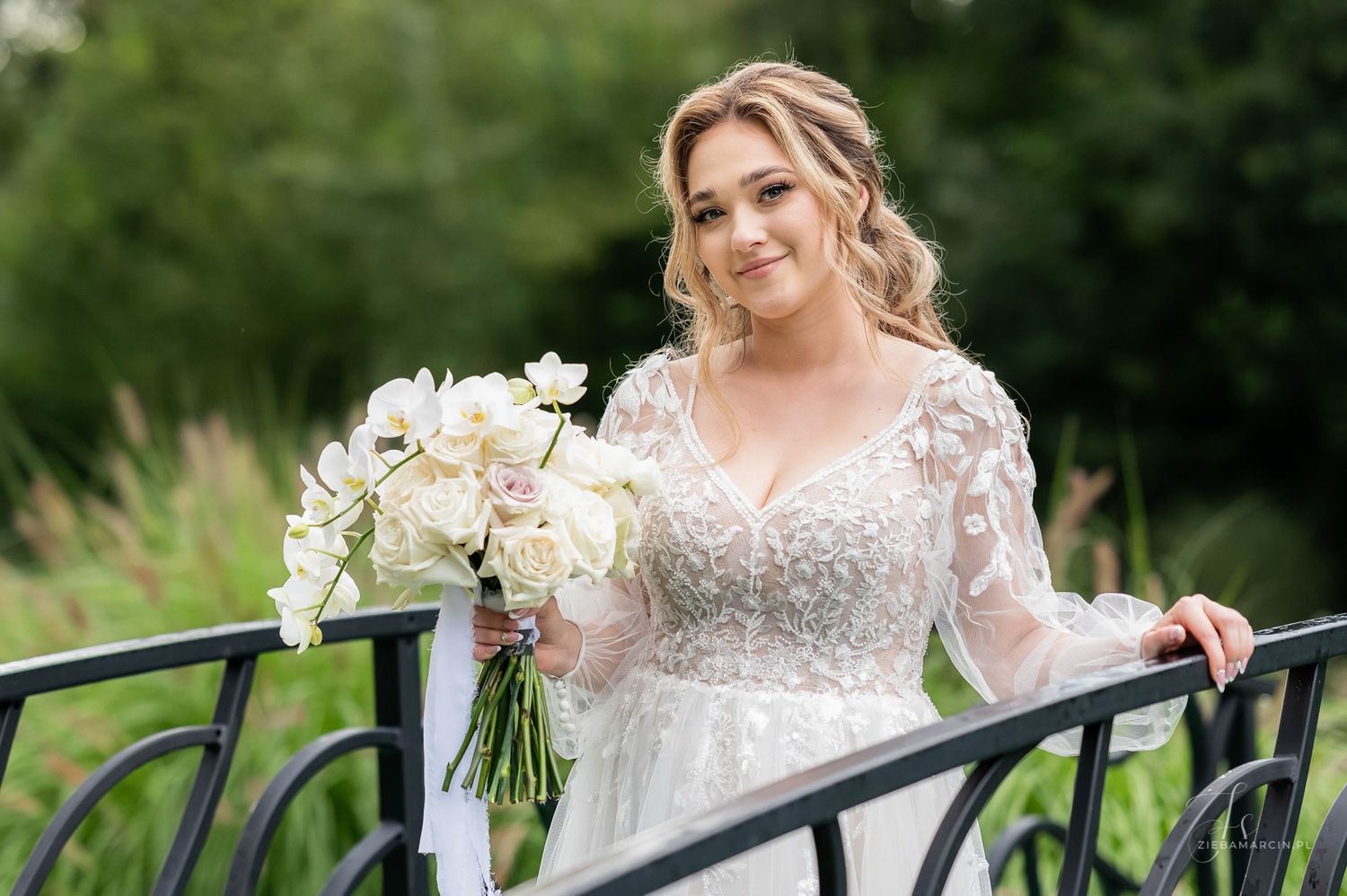 Szybka sesja ślubna w dniu ceremonii, fotograf ślubny Dąbrowa Tarnowska