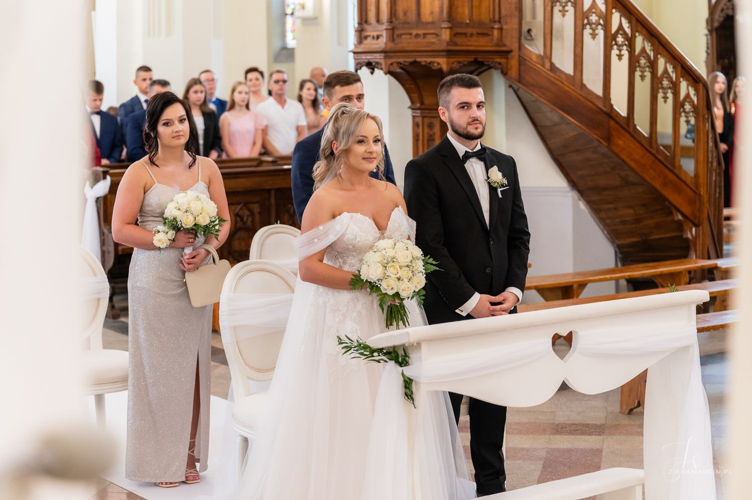 Wzruszający ślub pary młodej, reportaż ślubny Gorlice