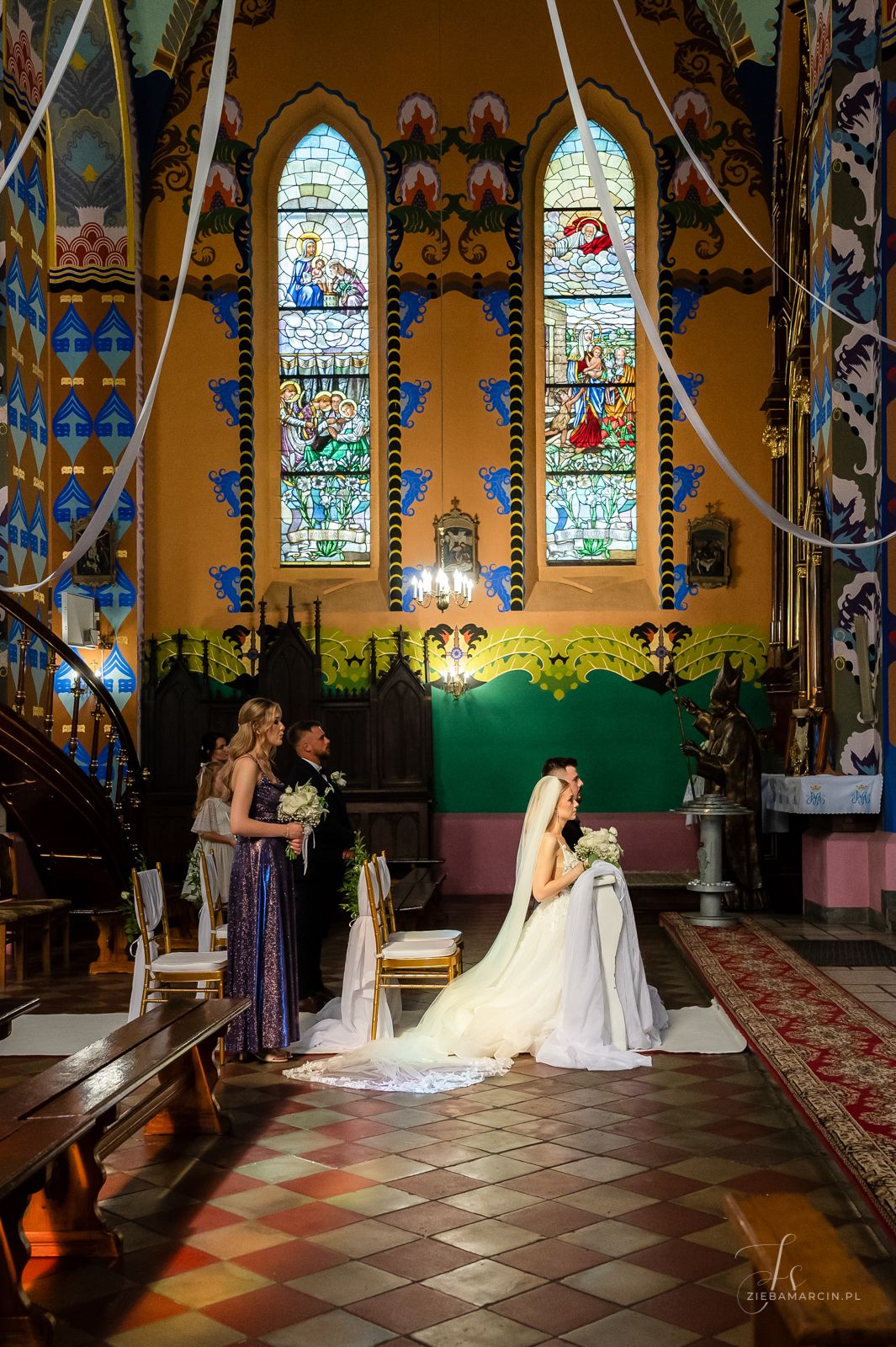 Ceremonia ślubna w Sanktuarium w Przeczycy, fotograf ślubny Przeczyca