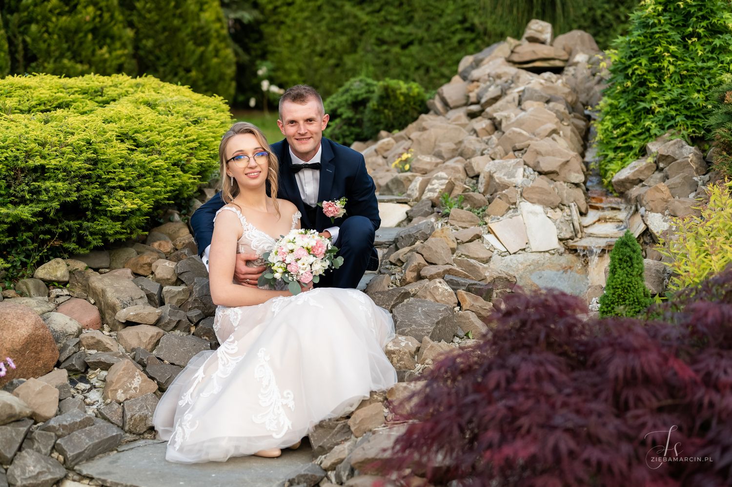 Romantyczna mini sesja w ciepłym świetle, fotograf ślubny Biecz