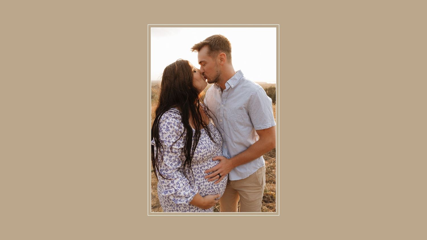 Portfolio gallery grid showing intimate couple photography moments.