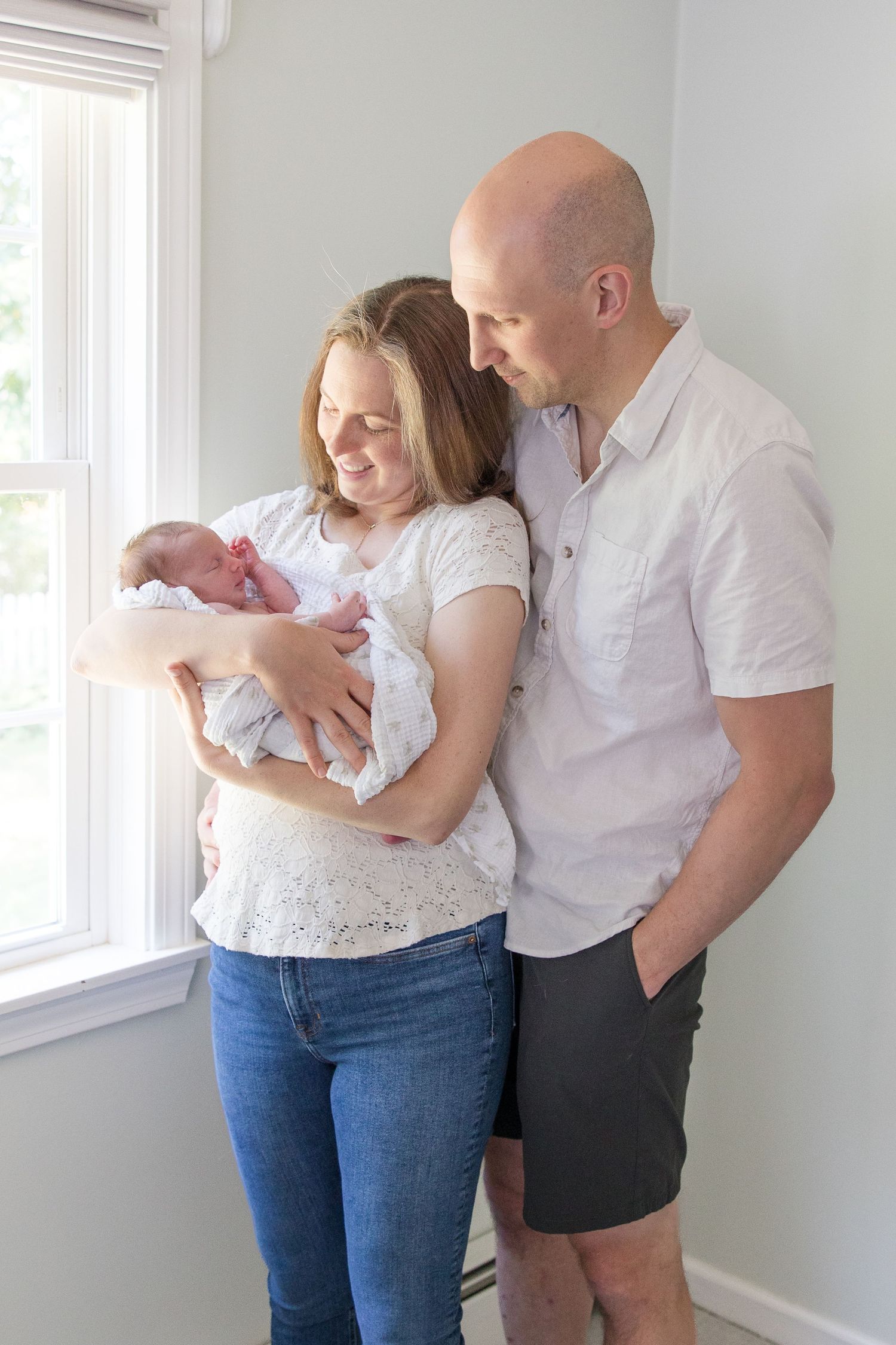Newborn photography session in Ridgefield, CT