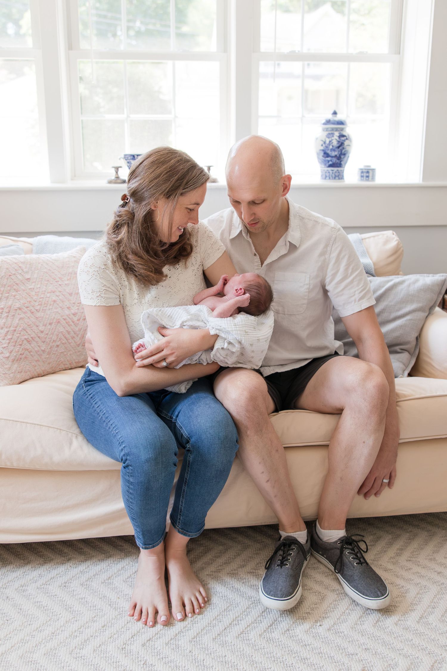 Newborn photography session in Ridgefield, CT