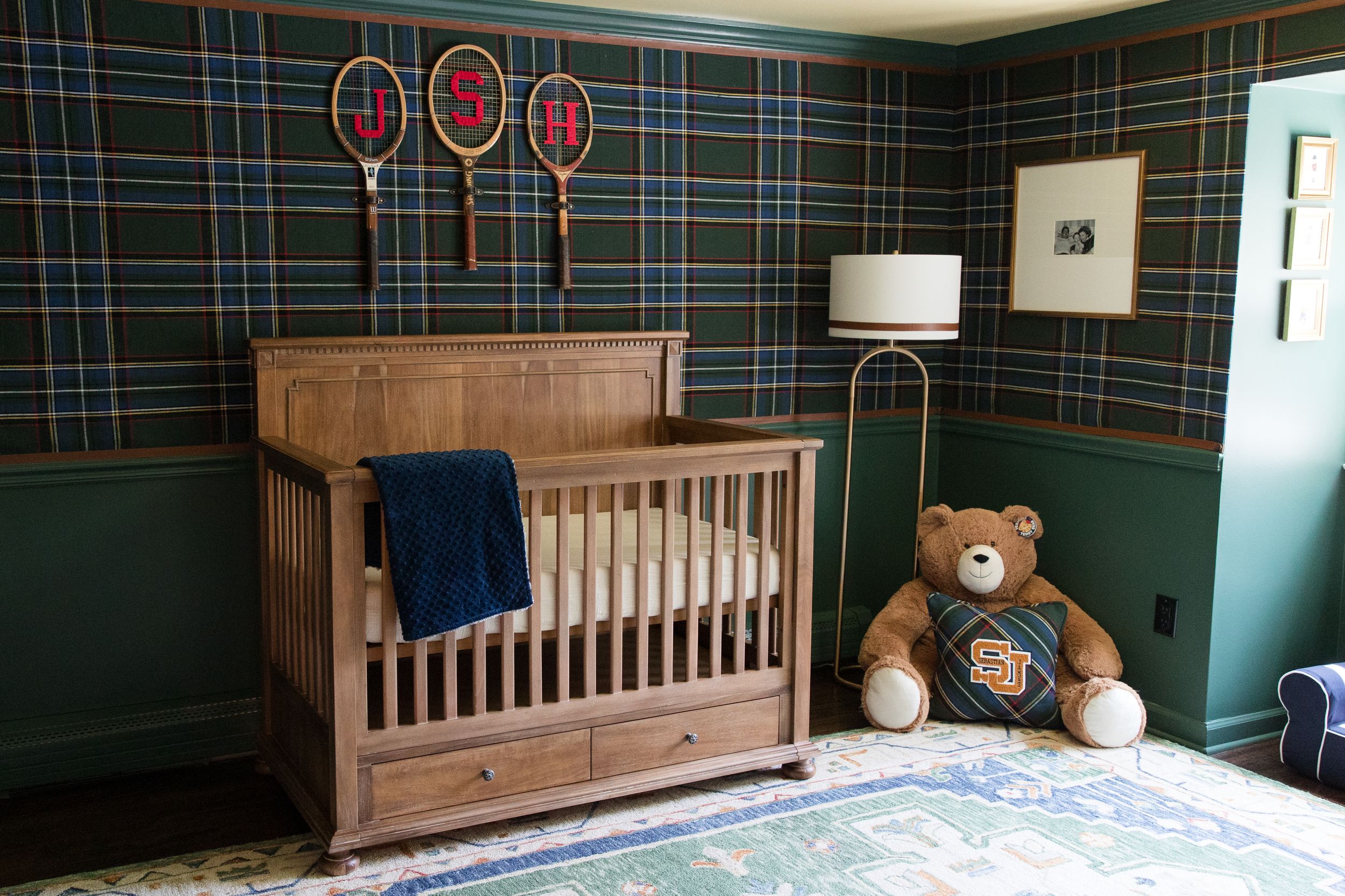 A Ralph Lauren Themed Nursery | Baby Sebastian - Jacquelyn Kennelly ...