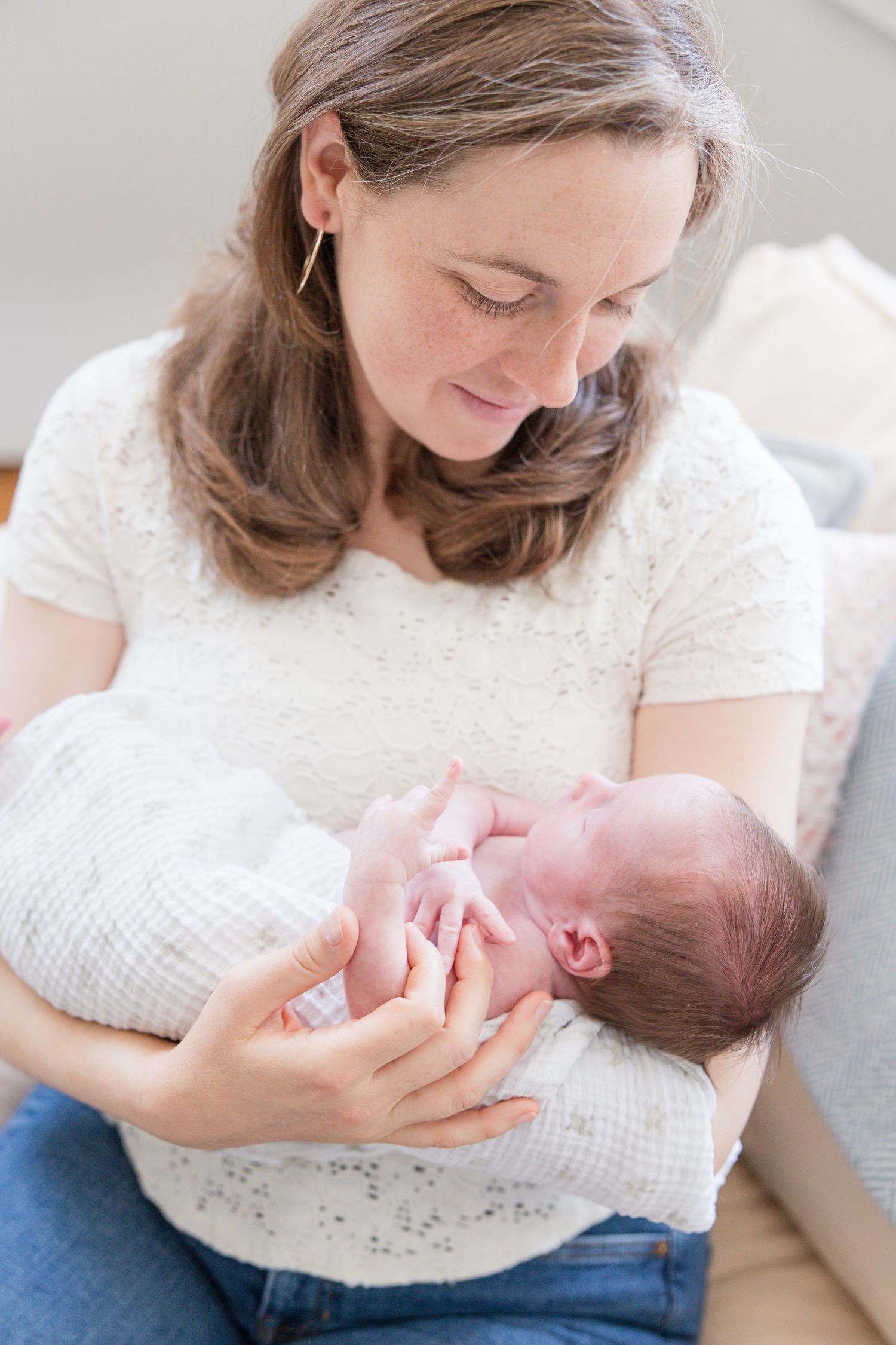 Newborn photography session in Ridgefield, CT