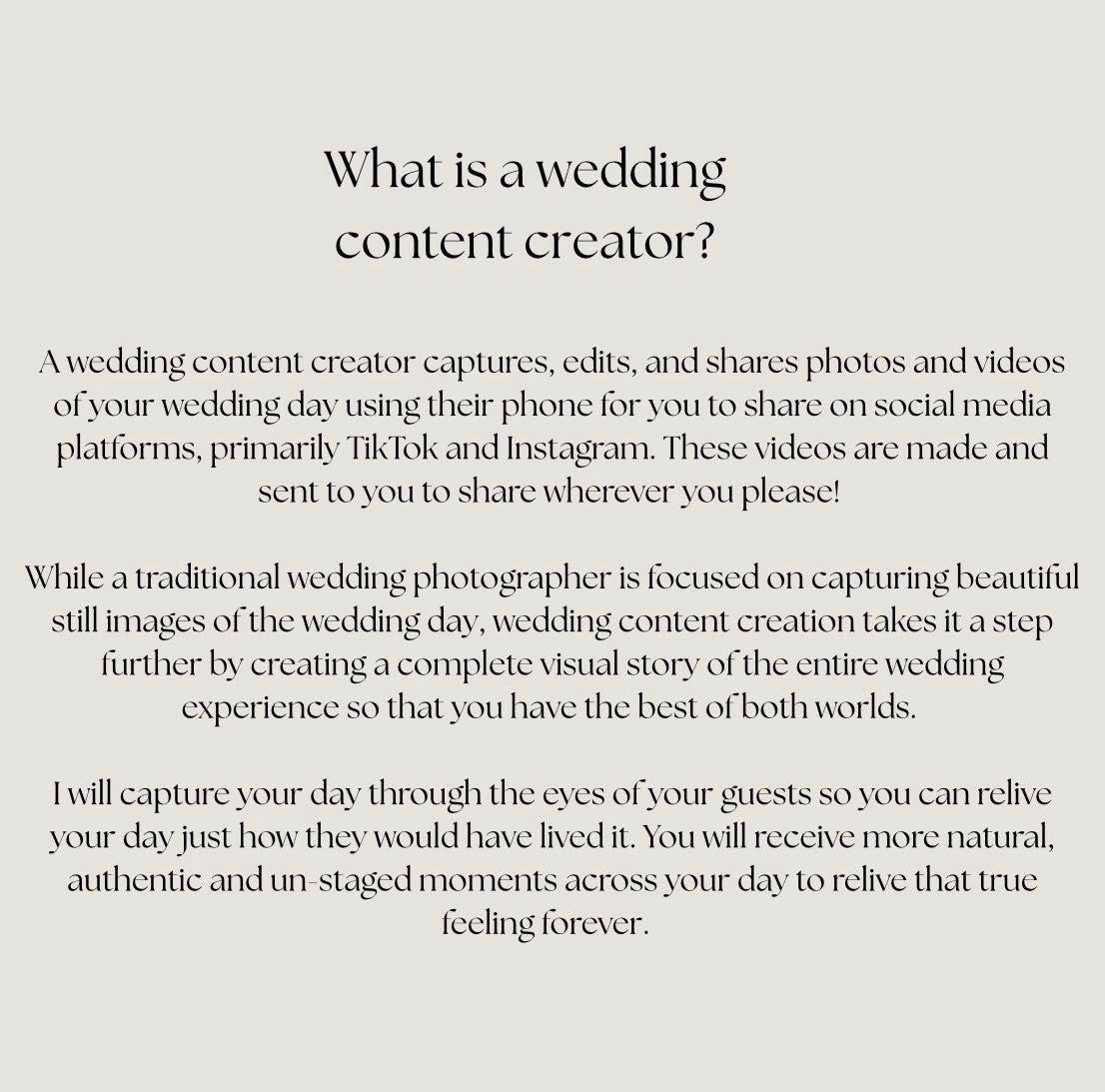 What is a content creator?