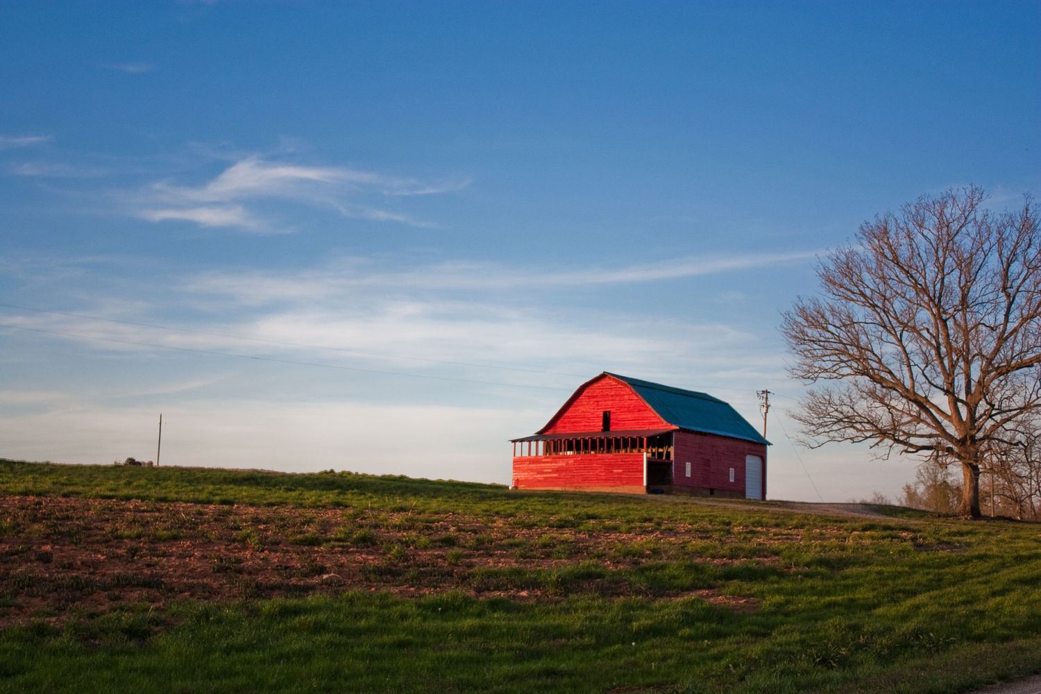 Red Barn Landscape