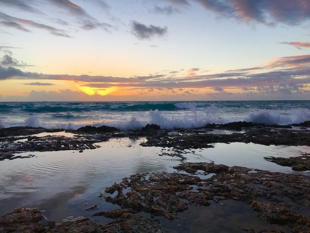 Sunset on the Ocean