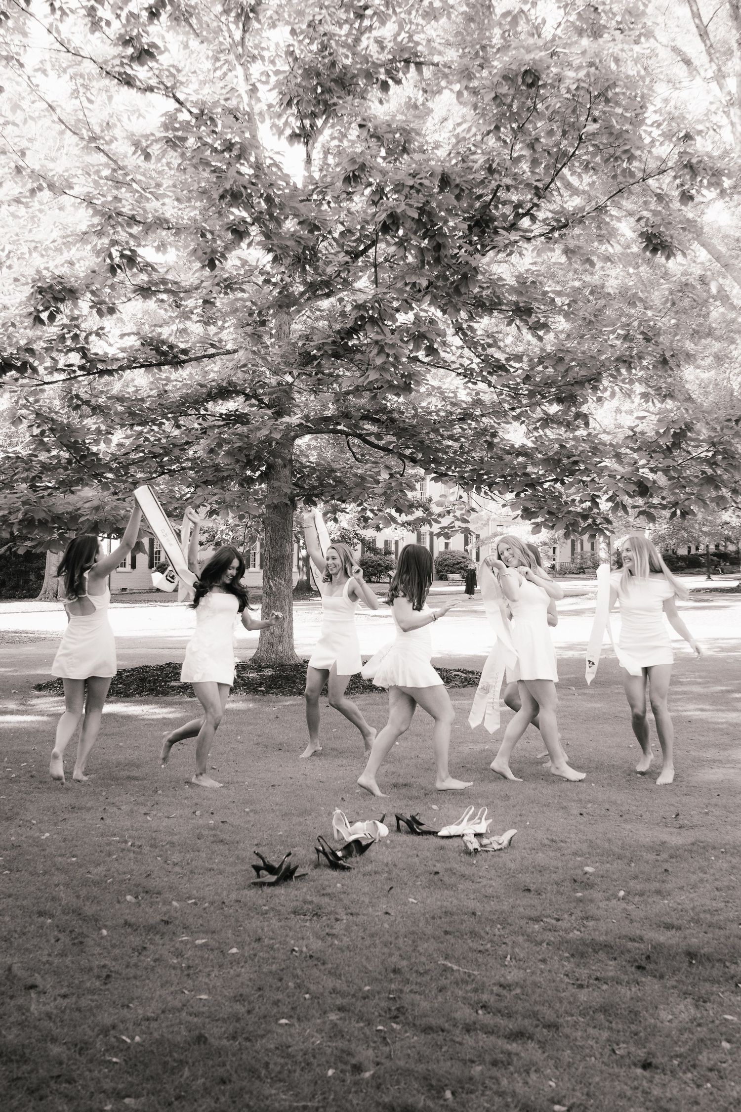 group graduation photo at the university of South Carolina