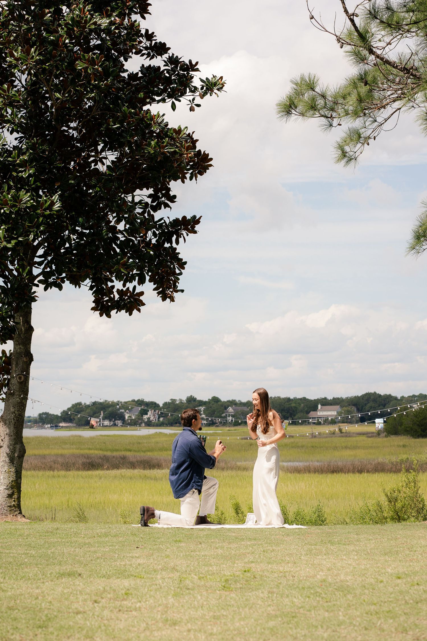 engagement photos in mount pleasant, South Carolina