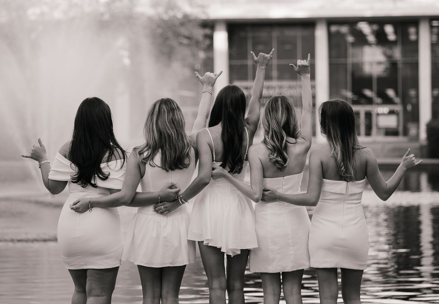 University of South Carolina group grad photos