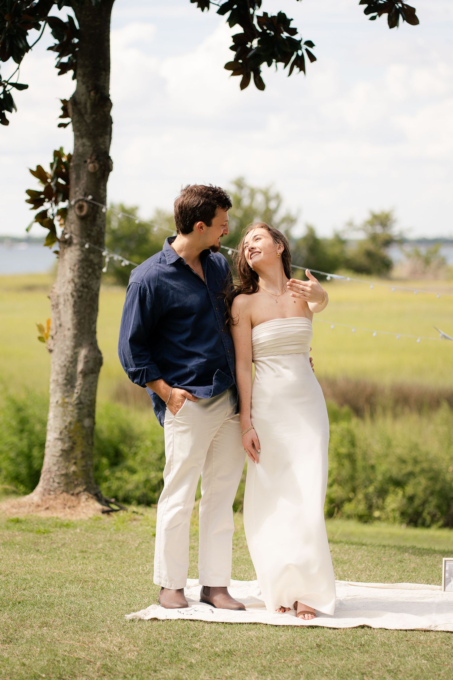 Engagement photos in Mount Pleasant, South Carolina