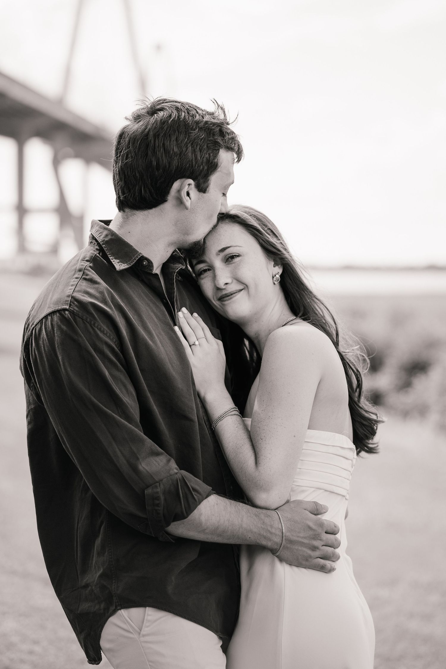 engagement photos in mount pleasant, South Carolina