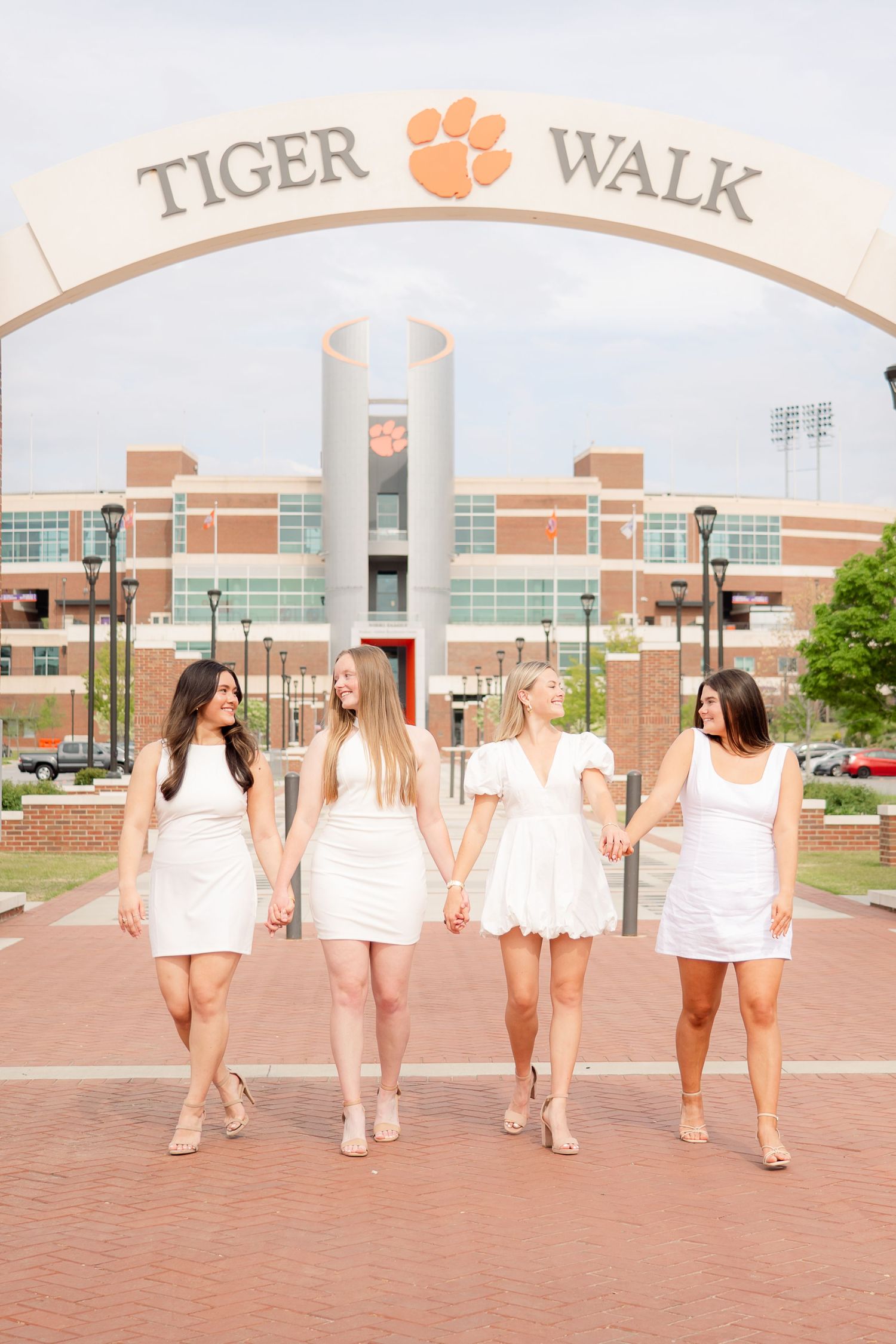 clemson group grad photos