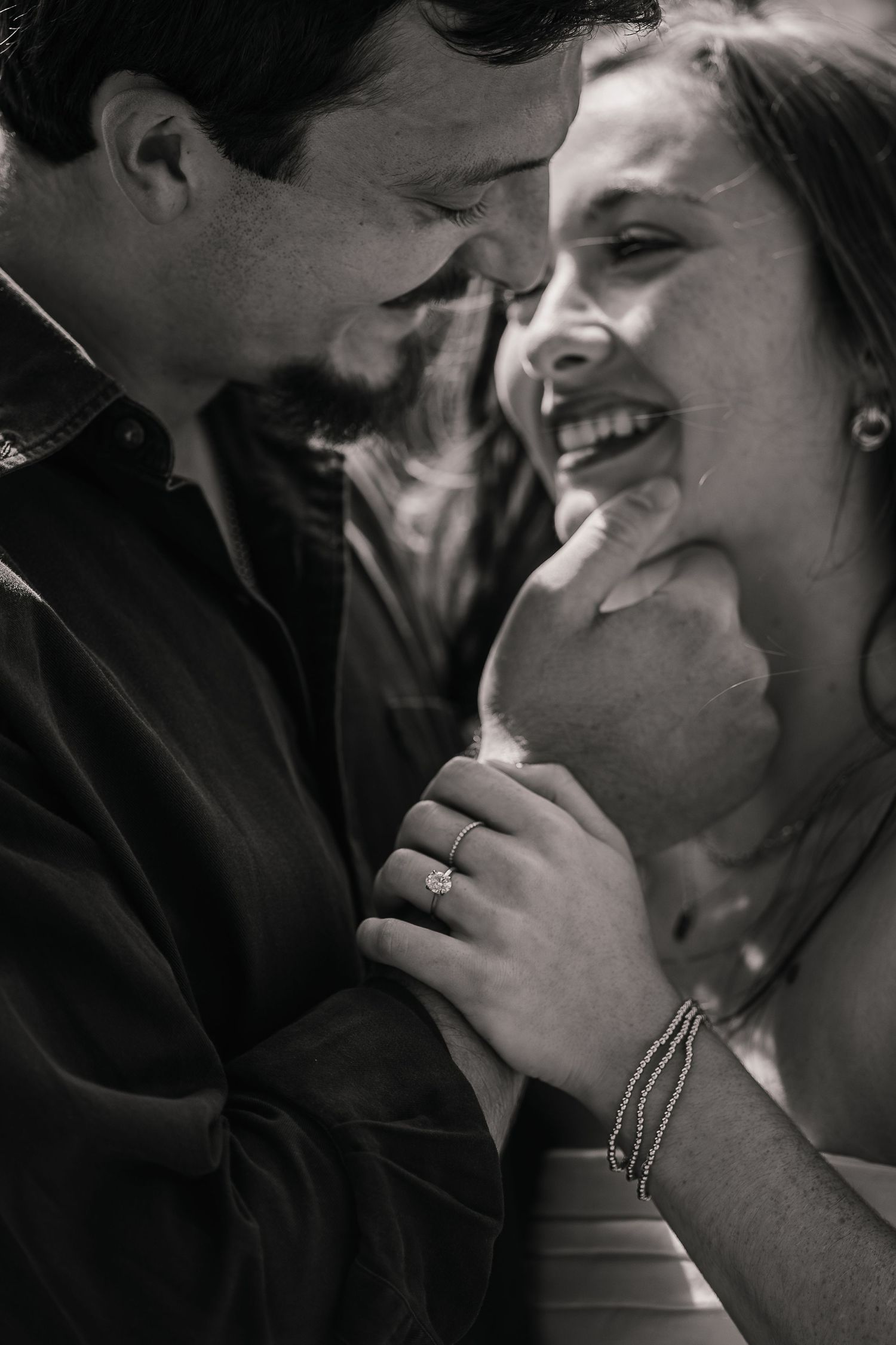 engagement photos in mount pleasant, South Carolina