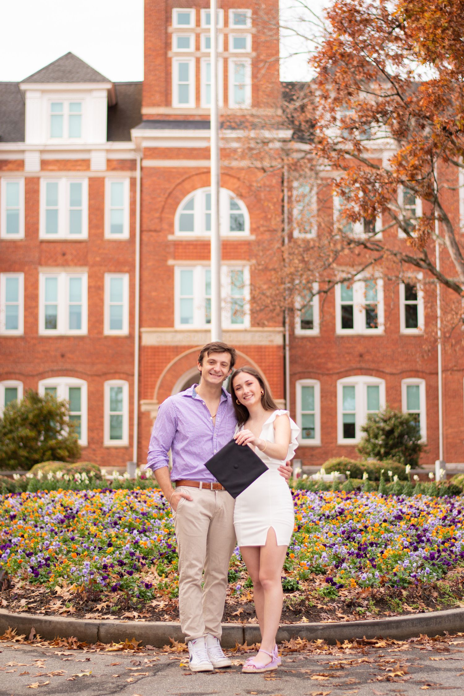 graduation photos in Clemson, South Carolina