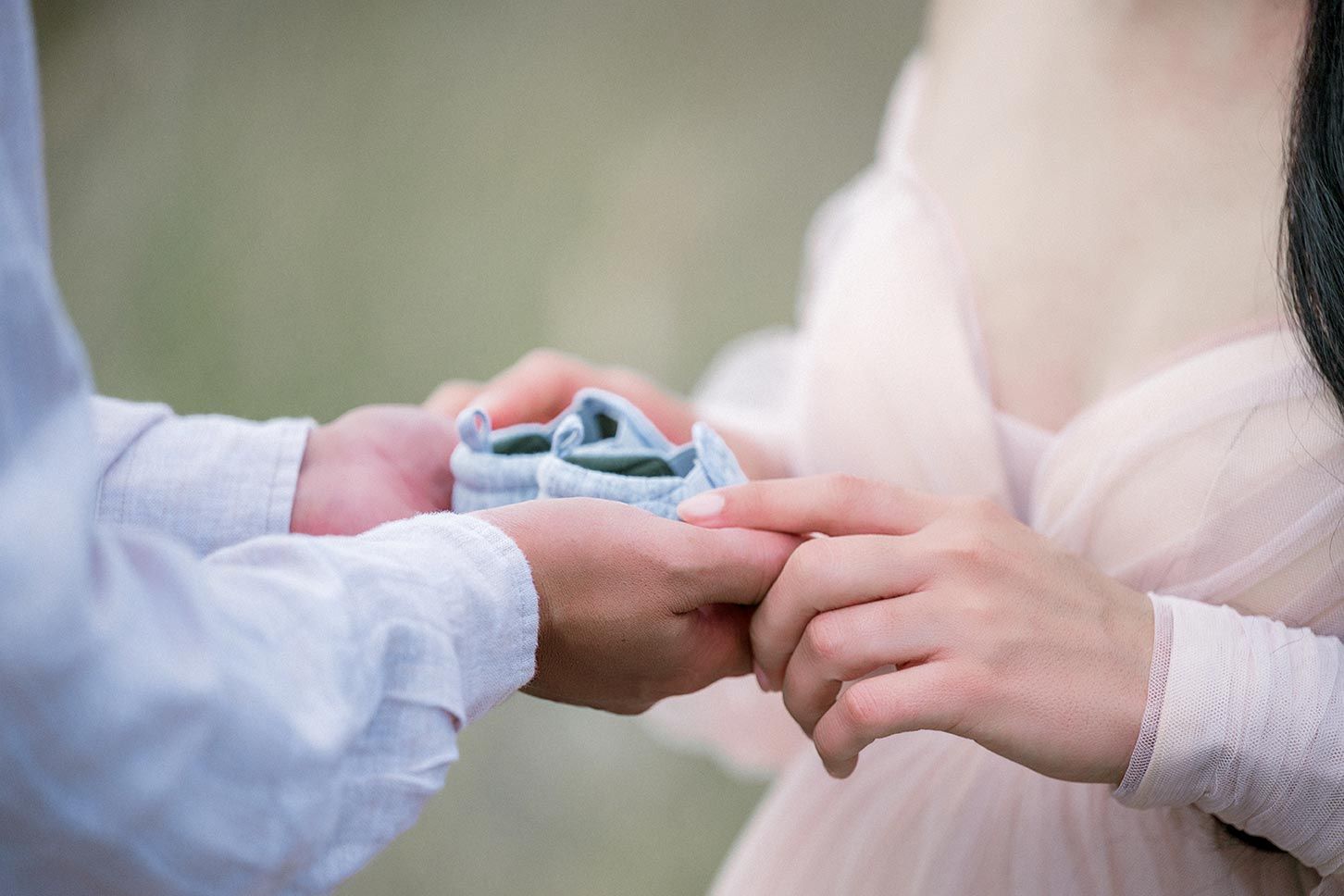 A series of close-up shots showing wedding rings being exchanged during a traditional ceremony.