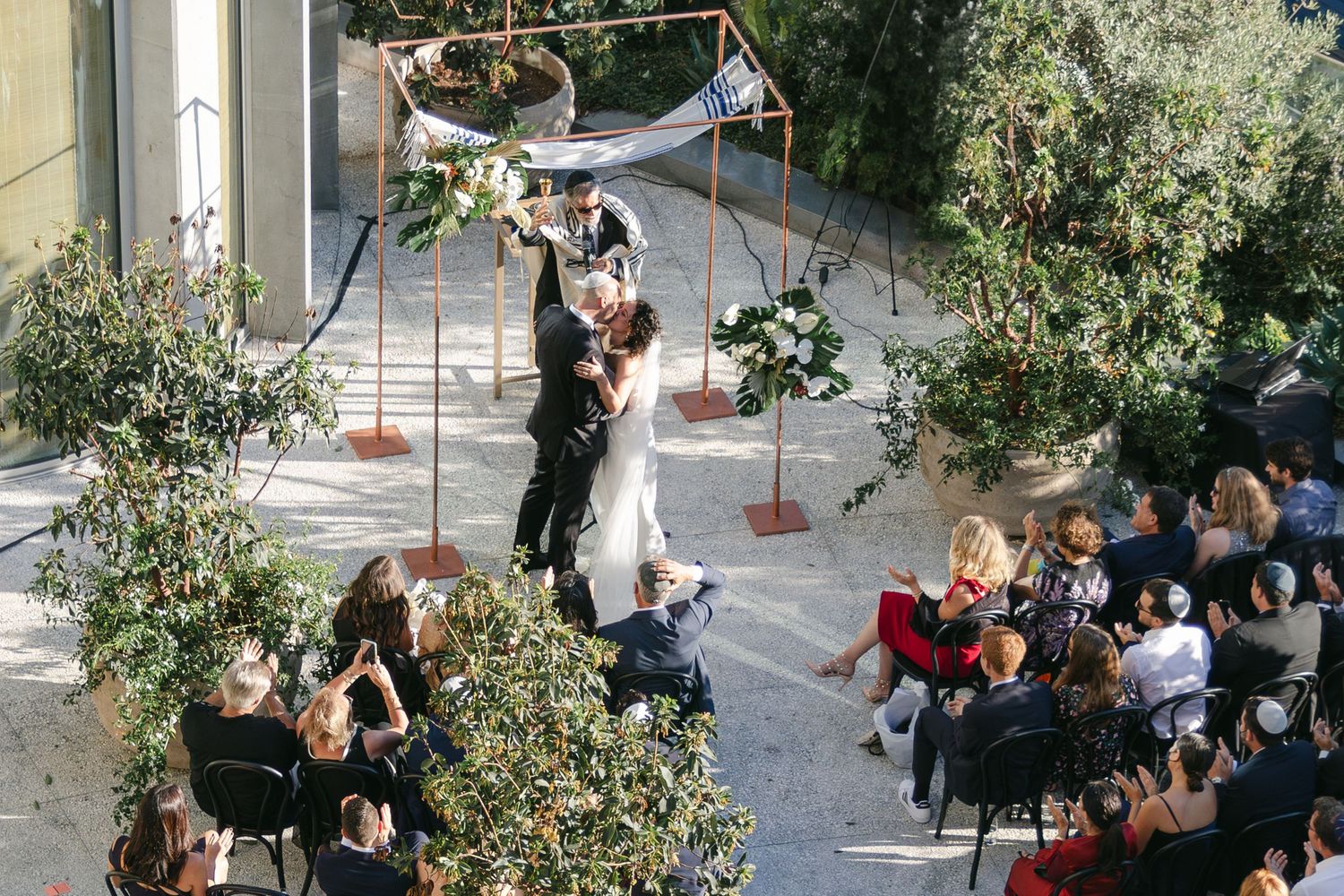 Wedding at The Santa Monica Proper Hotel.  Santa Monica, CA