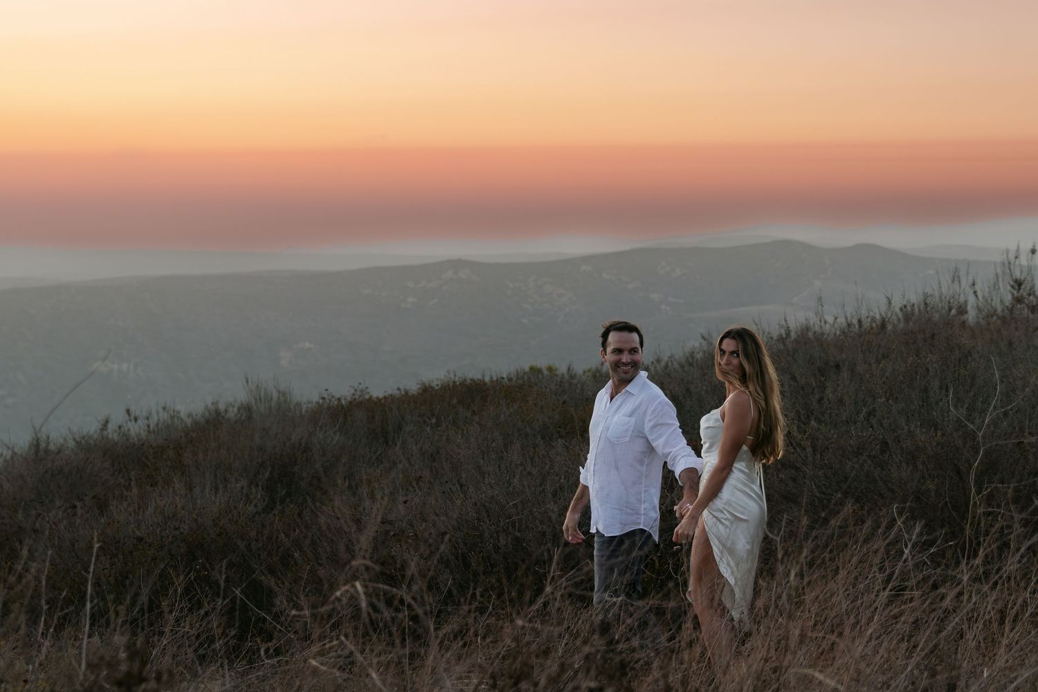 Engagement session in Laguna Beach, California.
