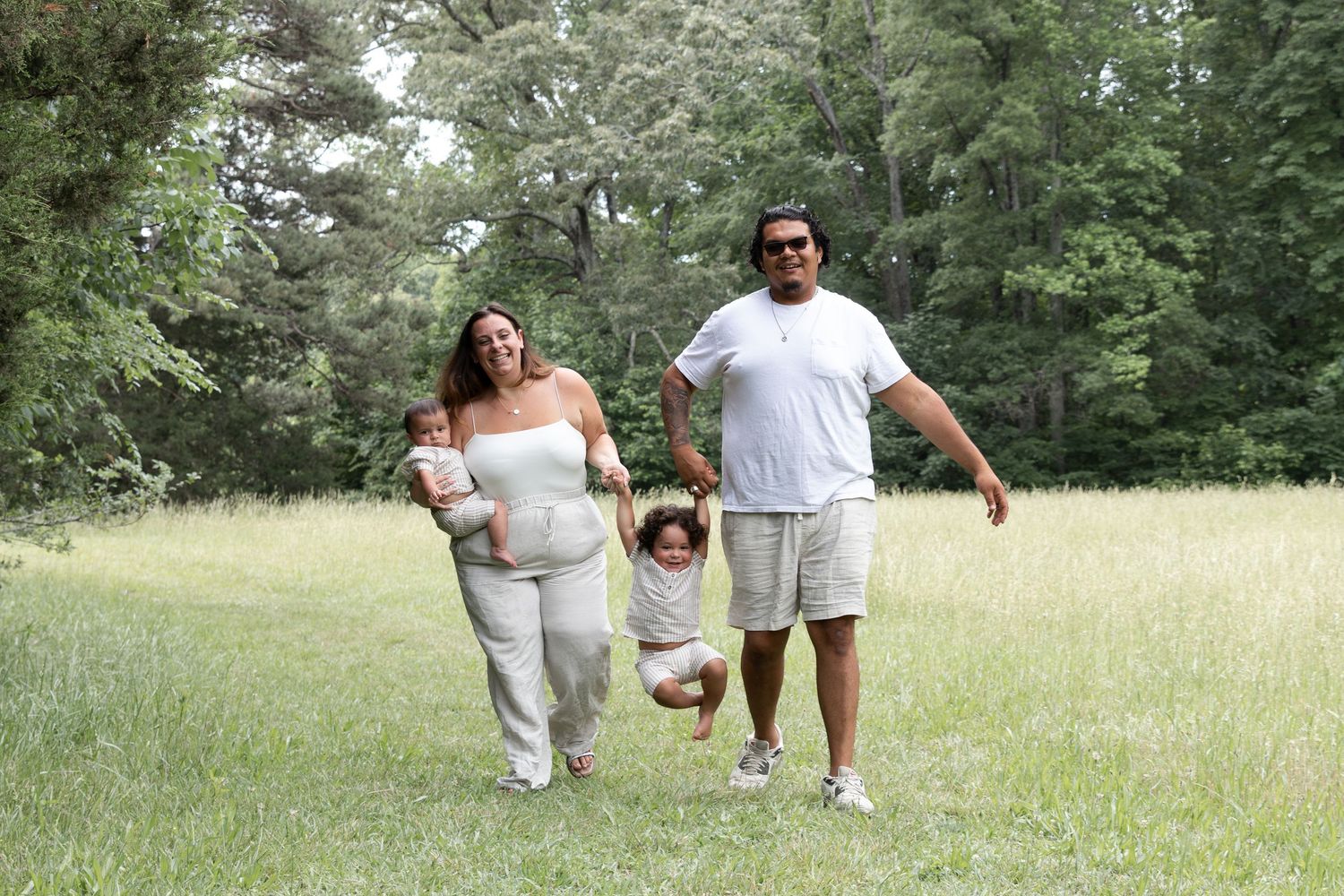 Family session in Mooresville, NC.
