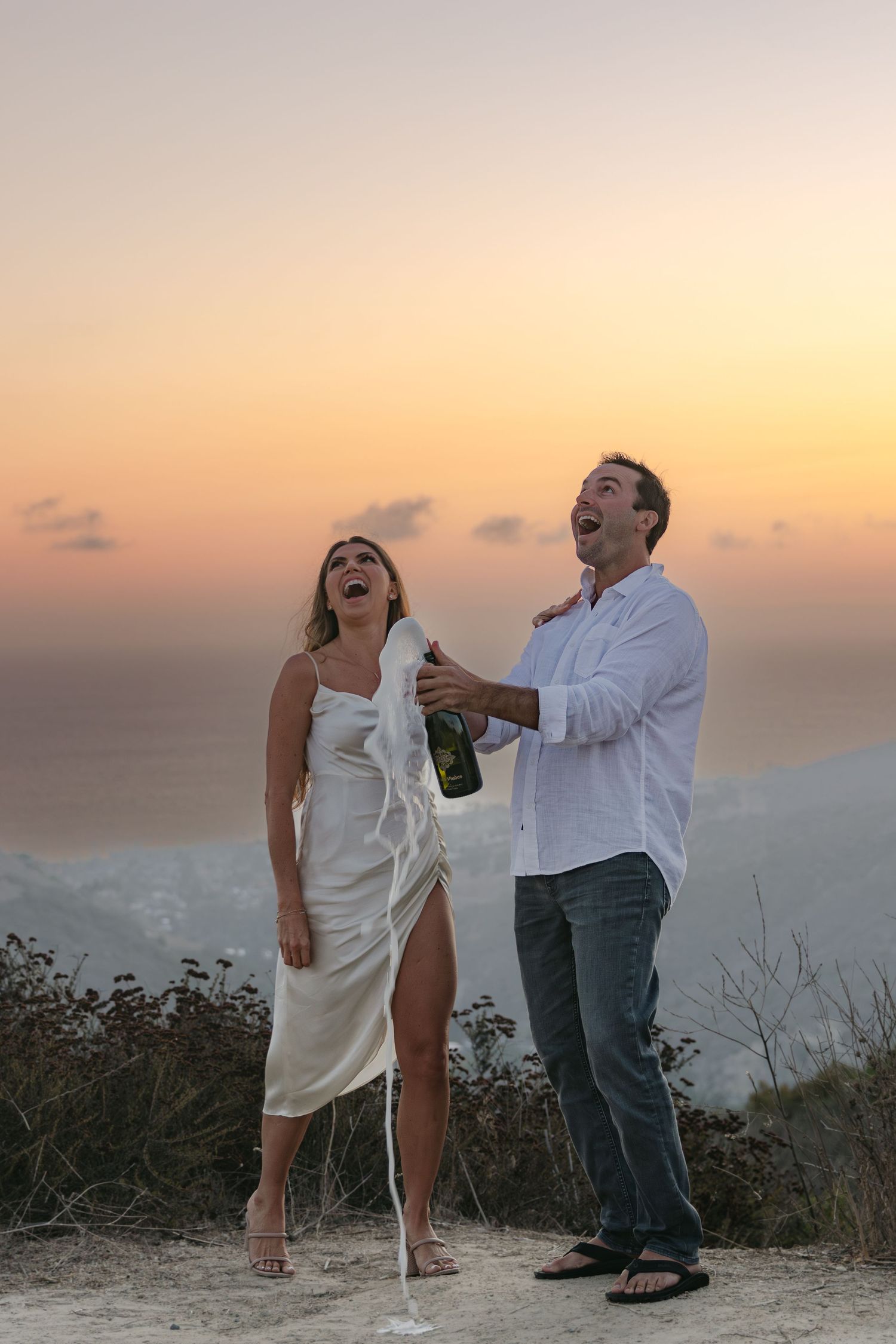 Engagement session in Laguna Beach, CA.