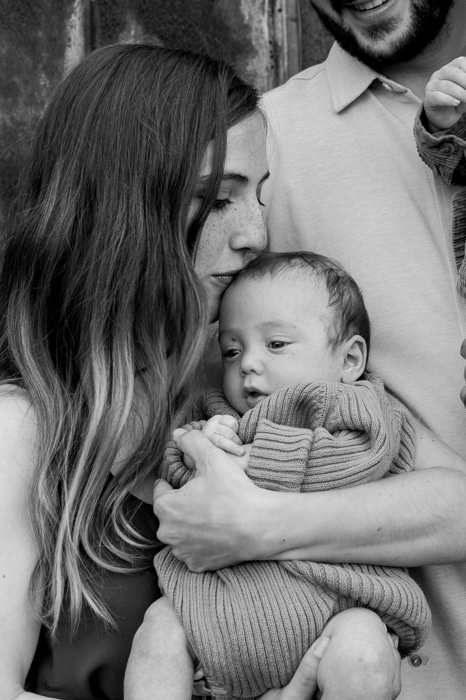 A sweet golden hour family session in Mooresville, NC.