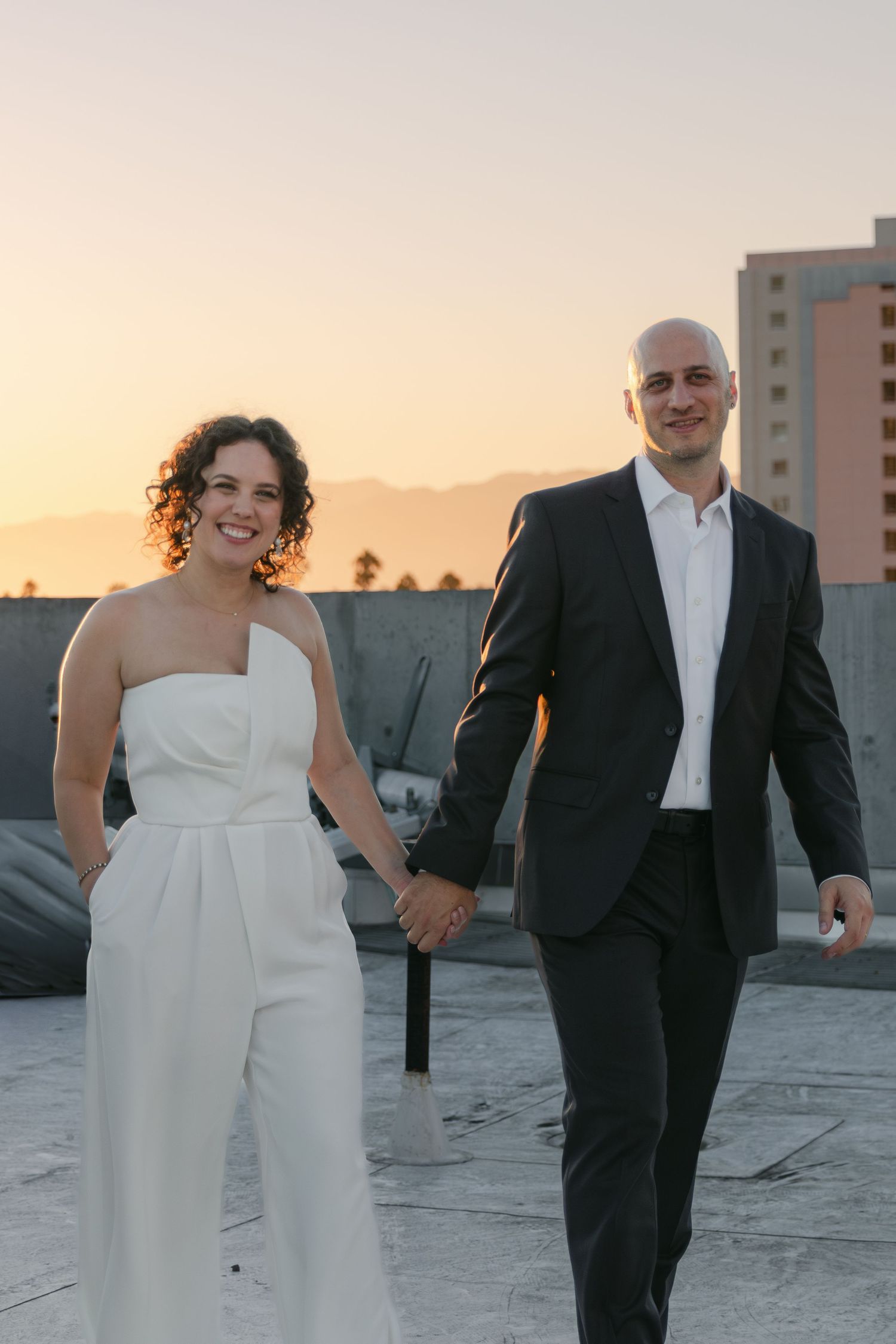Wedding at The Santa Monica Proper Hotel.  Santa Monica, CA
