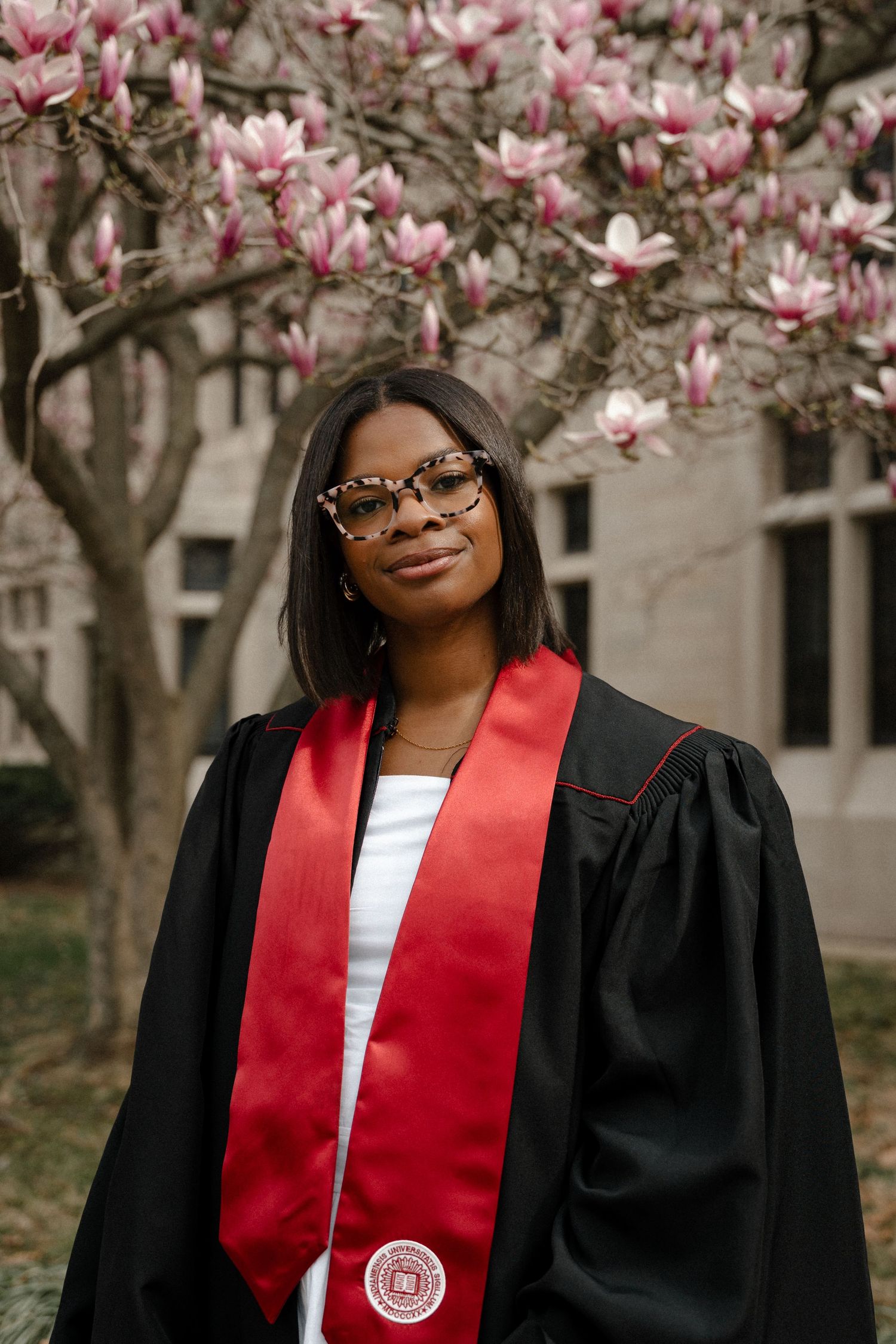 Indiana University graduation photos and senior portraits.
