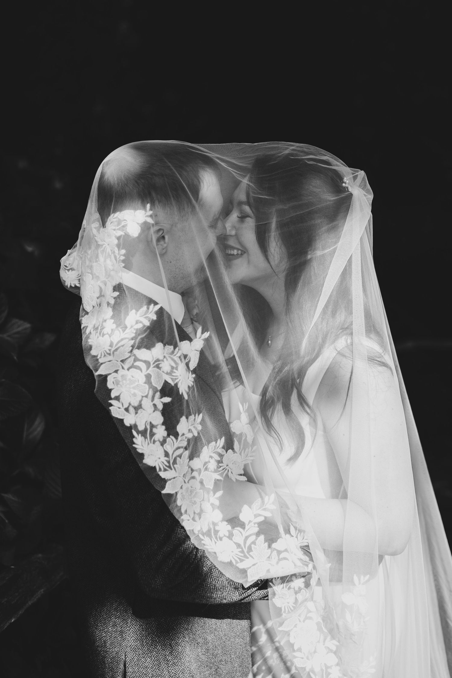 The Stack House wedding venue in Cornwall during a beautiful intimate wedding.