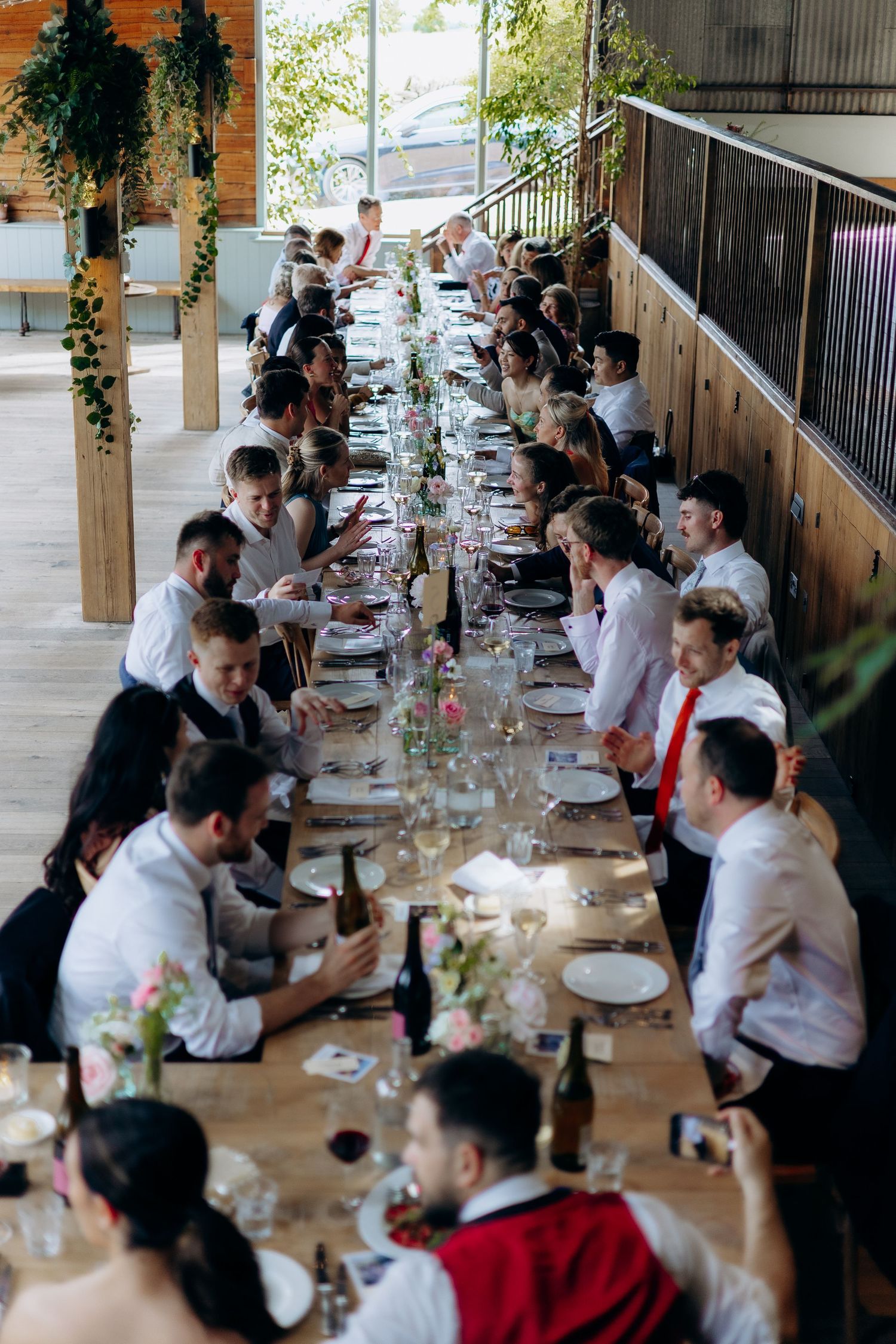Rustic Stone Barn wedding venue in Gloucestershire.
