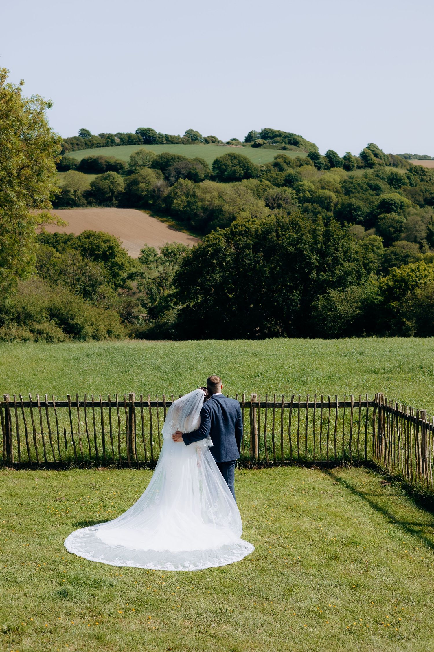 Natural wedding photography at The Stack House in Truro Cornwall.